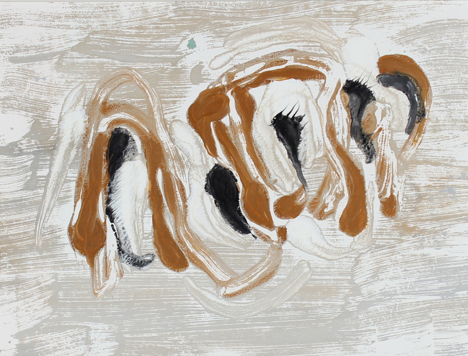 Organic Forms in Abstraction <br>2003 Monoprint <br><br>#84670