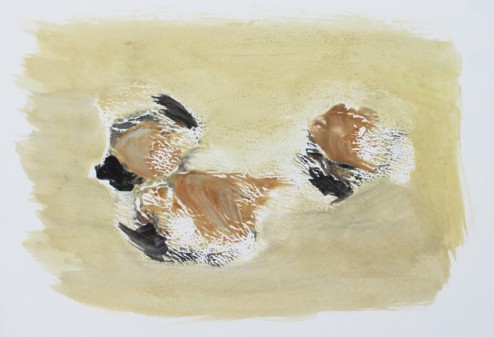 Organic Forms in Abstraction <br>2003 Monoprint <br><br>#84680