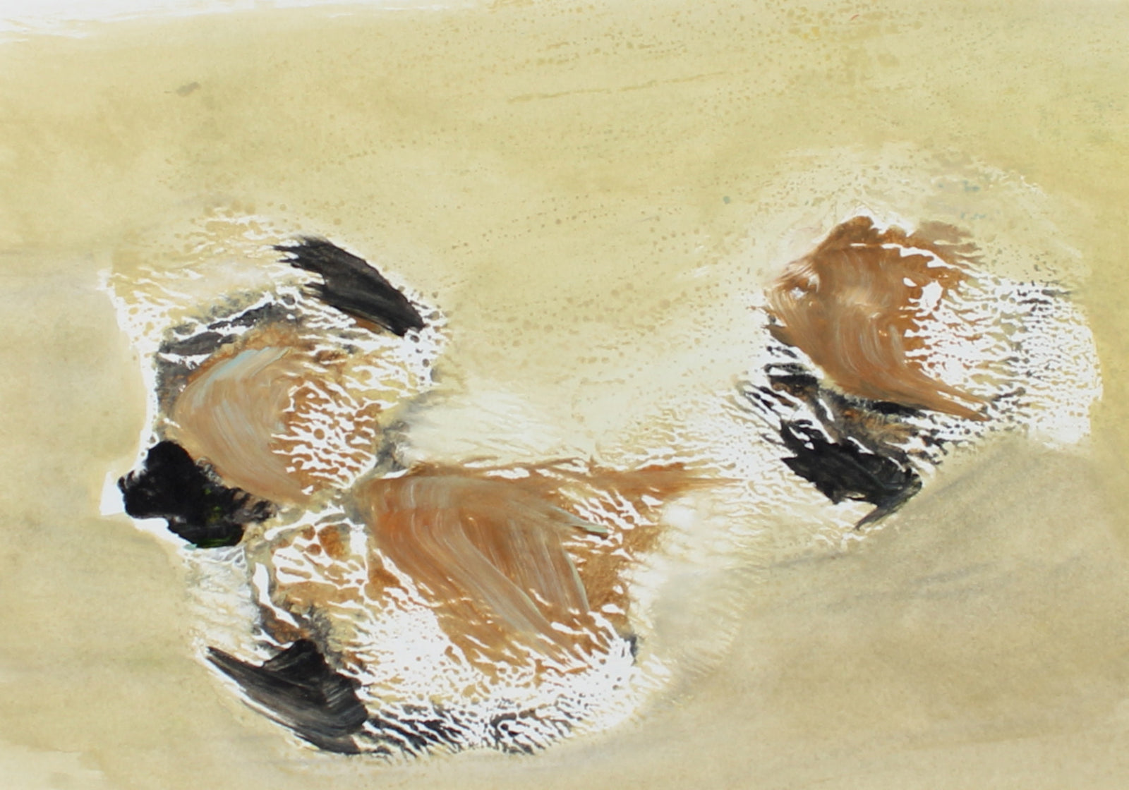 Organic Forms in Abstraction <br>2003 Monoprint <br><br>#84680