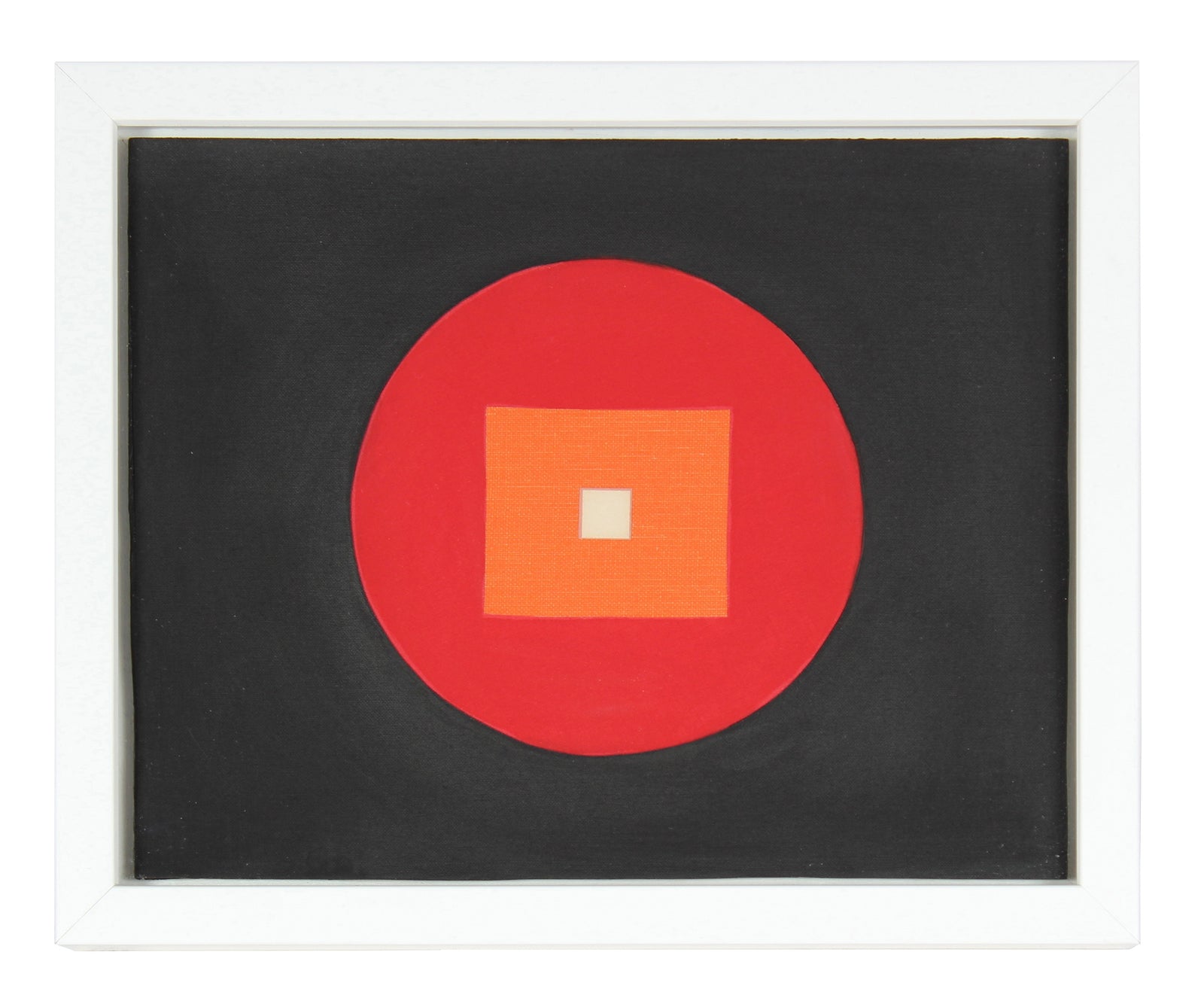 <i>White Square</i><br>1966 Collage<br><br>