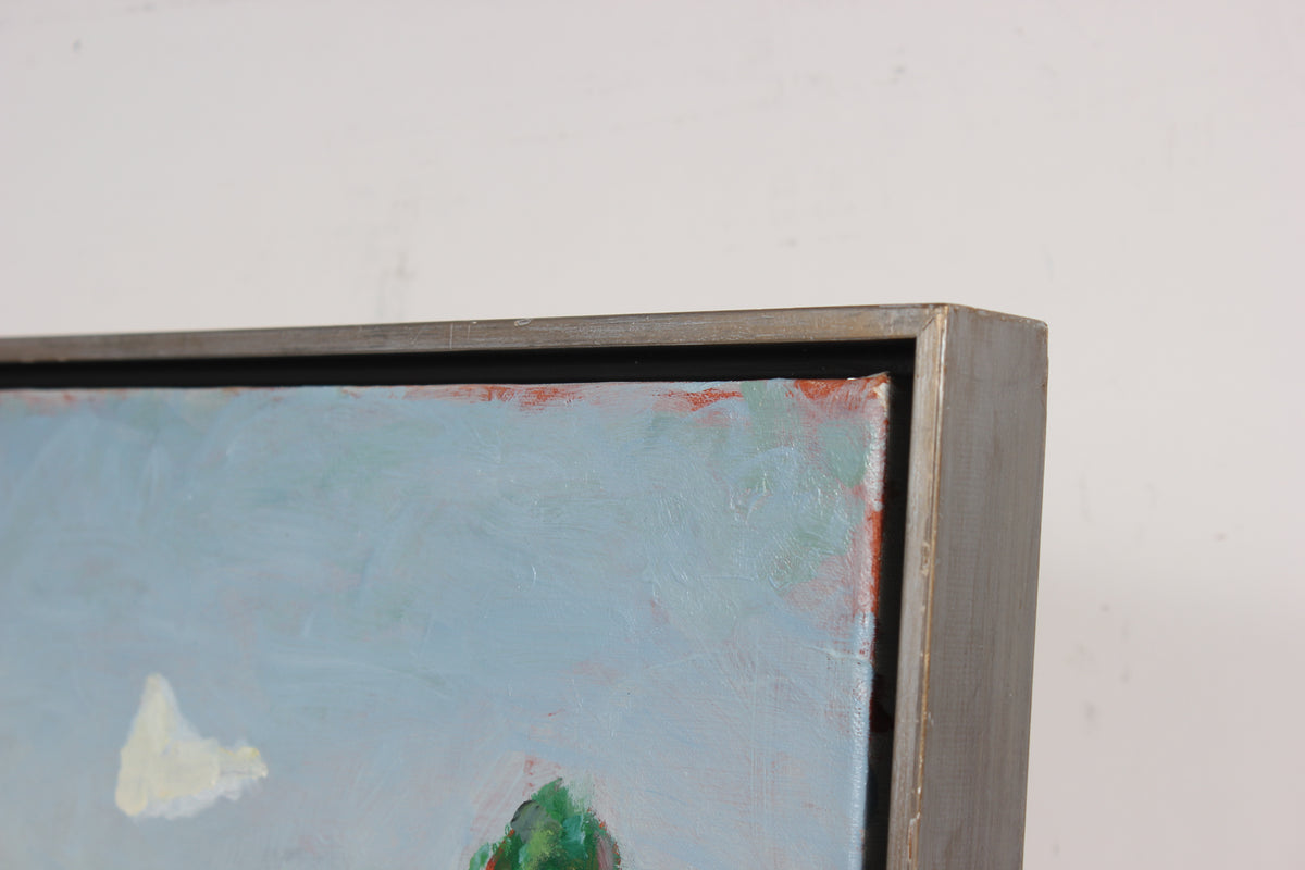 Idyllic European Landscape<br>Late 20th Century Oil<br><br>#88519