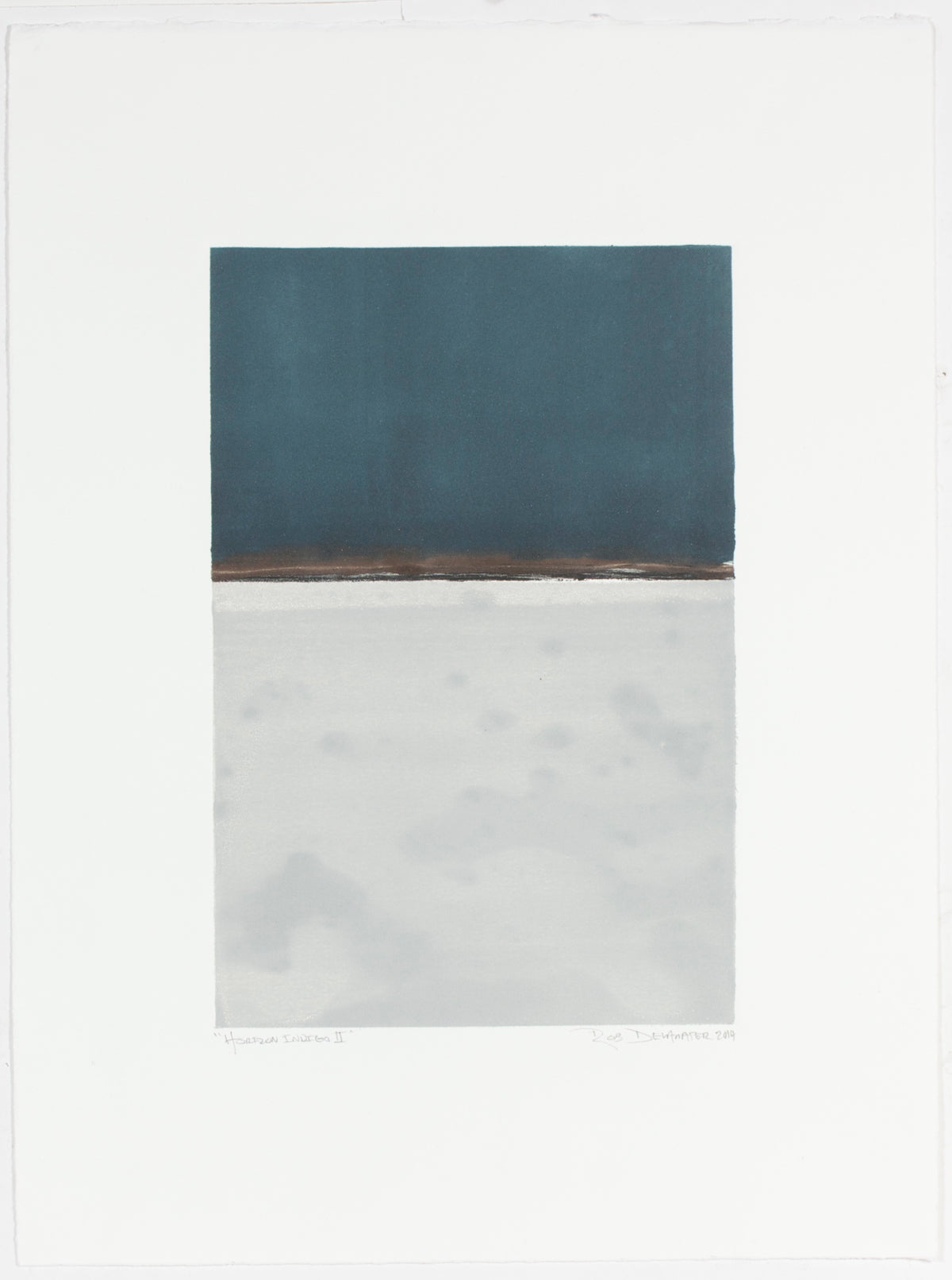 <i>Horizon Indigo II</i> <br>2014 Monotype <br><br>#85550
