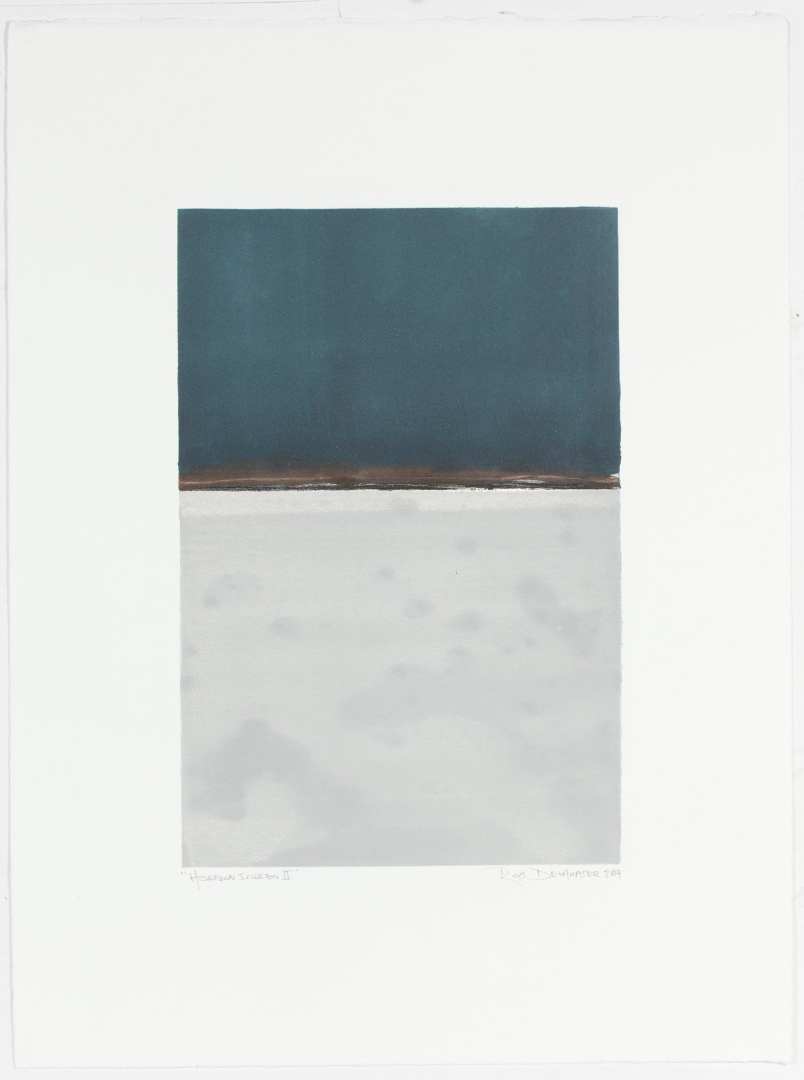 <i>Horizon Indigo II</i> <br>2014 Monotype <br><br>#85550