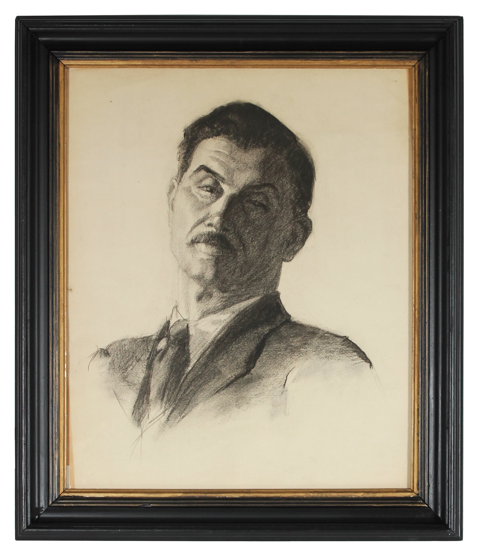 <i>Self Portrait</i><br>Mid Century Charcoal<br><br>#86151