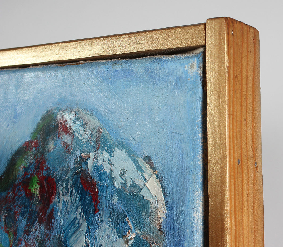 <i>Red Trees</i><br>1970s Oil<br><br>#86992