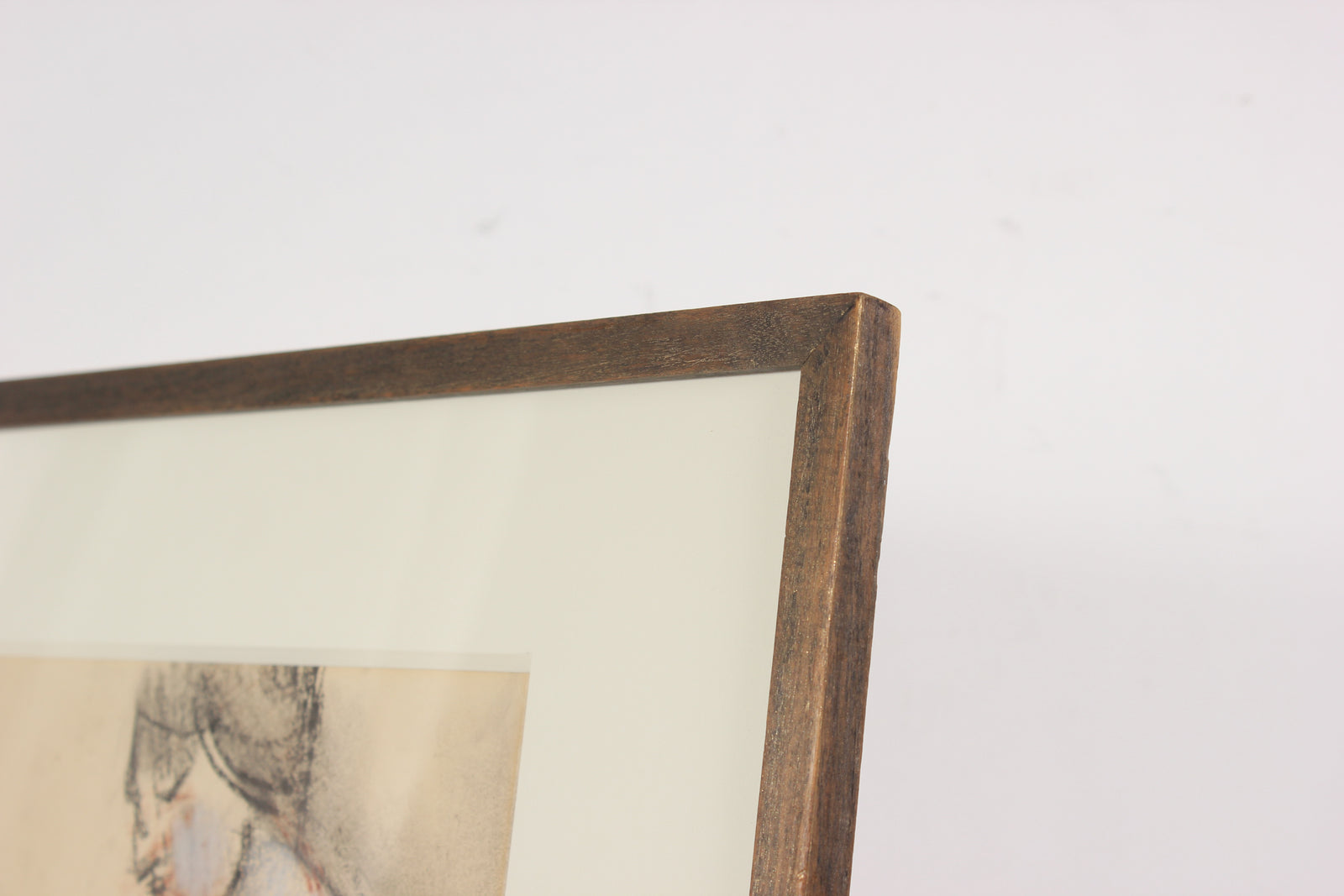 Soft Expressionist Figures in Neutrals<br>Mid Century<br><br>#88352