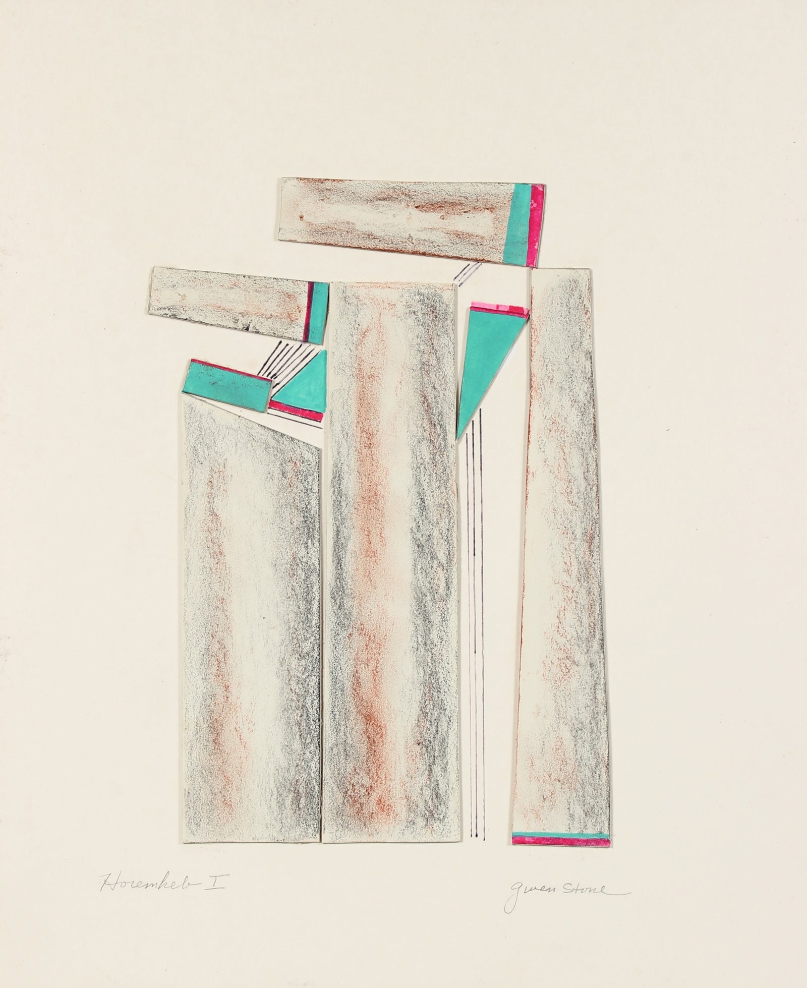 <i>Horemheb I</i><br>Mid-Late 20th Century Mixed Media<br><br>#89083