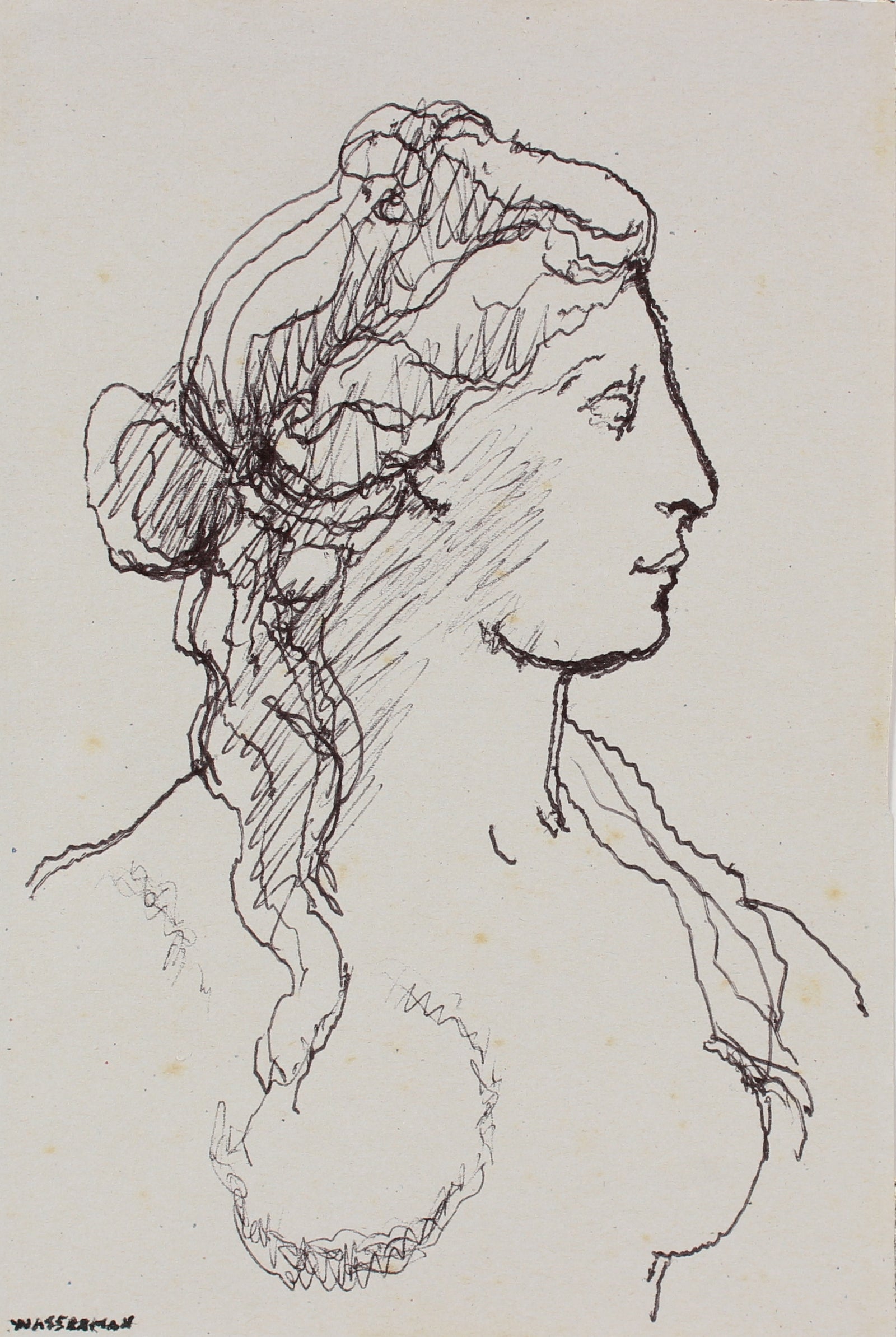 <I>Madonna Piccola</I> <br>20th century Ink<br><br>#89495