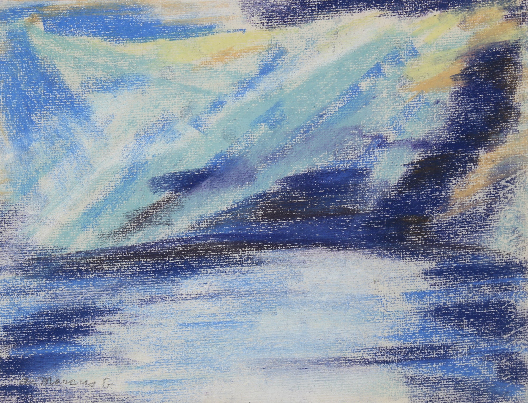 <i>Day Break Over Water</i><br>Pastel, Puerto Rico<br><br>#89616