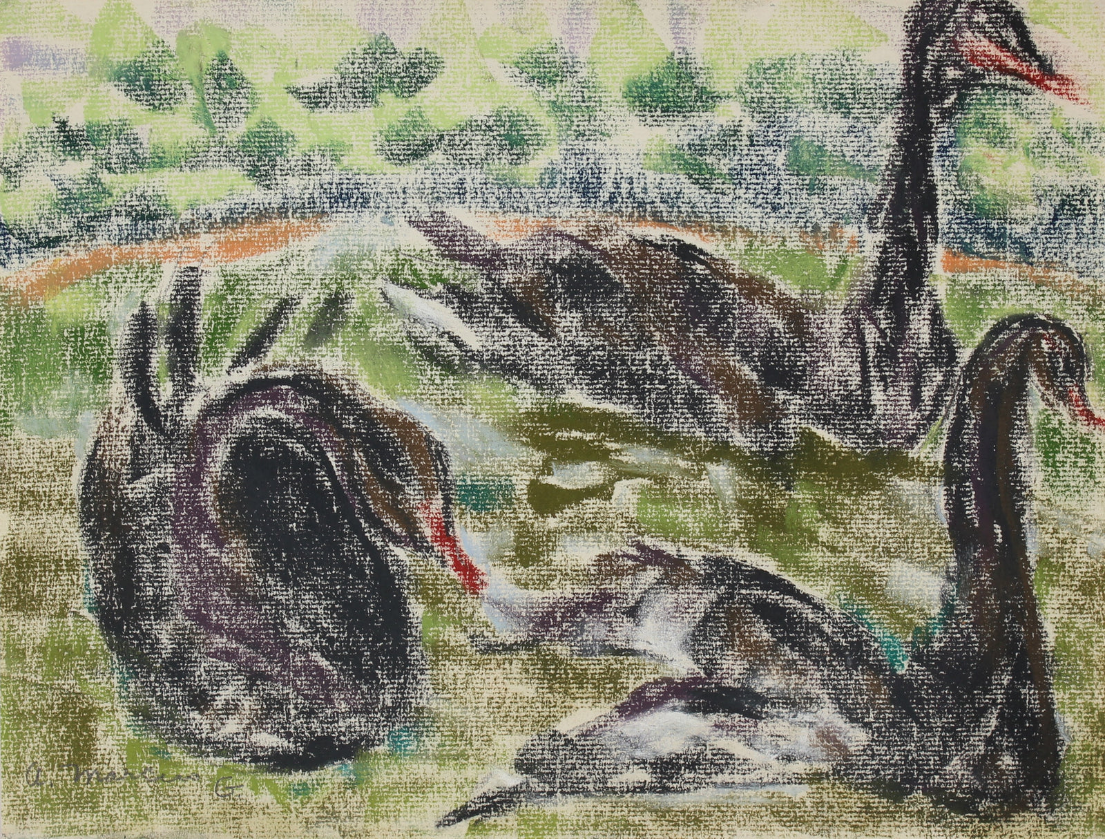 Anne Granick Drawing & Watercolor - Lost Art Salon