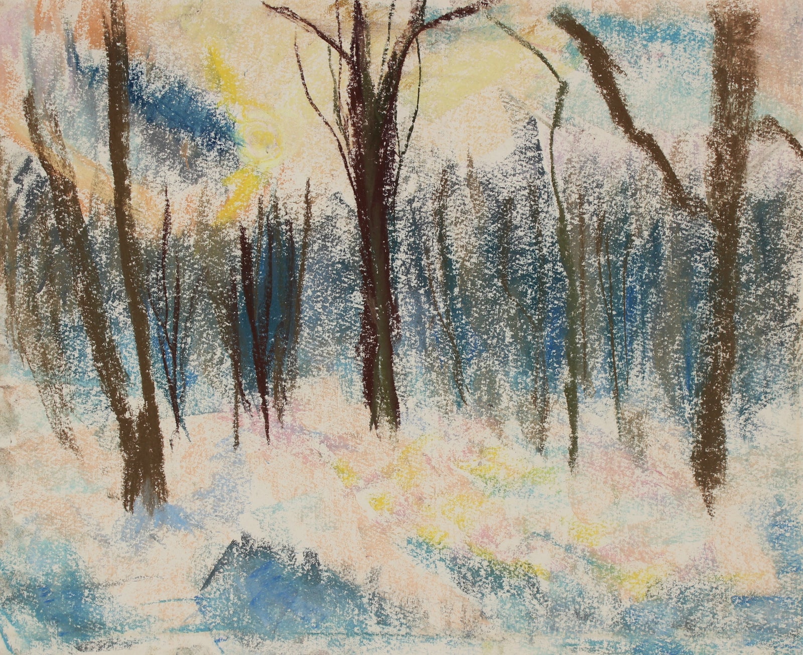 <i>Mountain Road</i><br>1965 Pastel<br><br>#89620