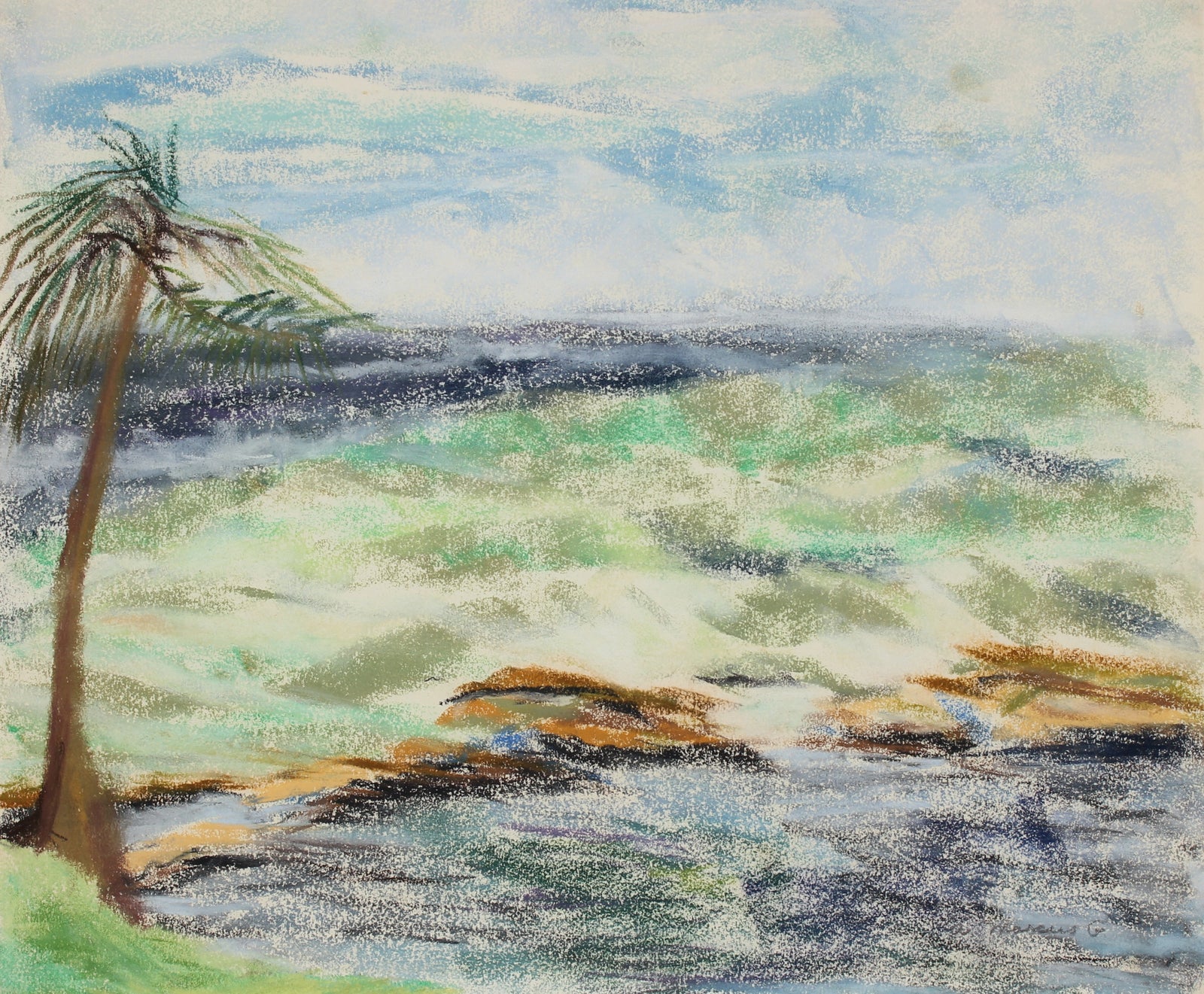 <i>San Juan</i><br>1966 Pastel<br><br>#89627