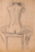 Female Nude in Chair<br>1933 Graphite<br><br>#90751
