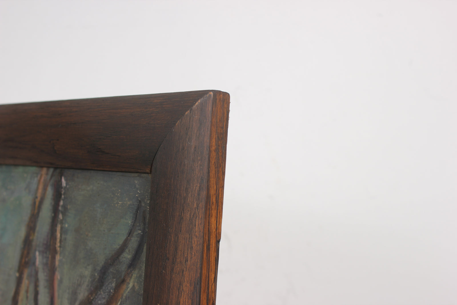 Moody Landscape with Trees <br> Mid-Late 20th Century Oil <br><br>#91555