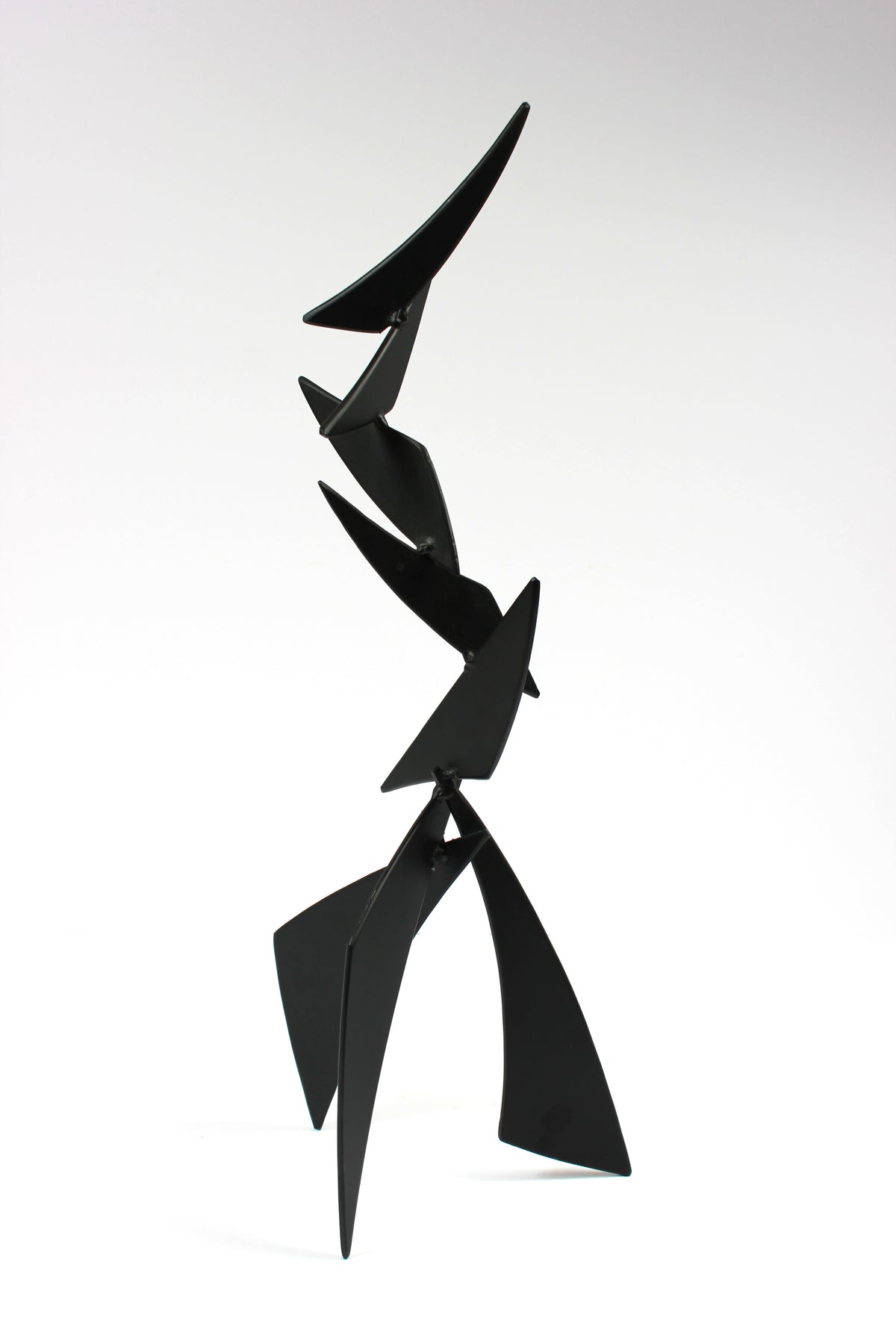 Striking Angular Late 20th Century Multi Media Metal Sculpture &lt;br&gt;&lt;br&gt;#A9324