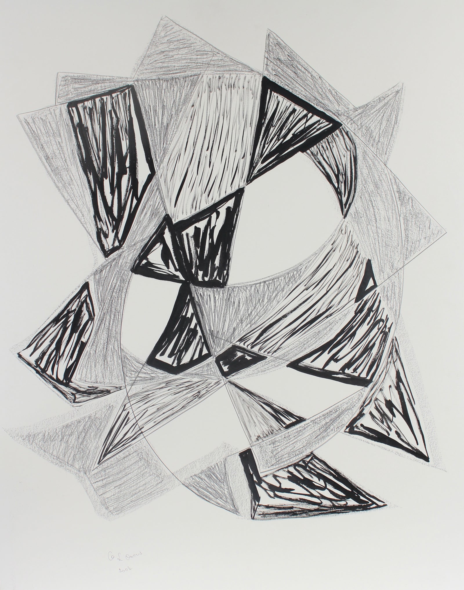 <i>Star</i><br>2004 Ink & Charcoal<br><br>#93408