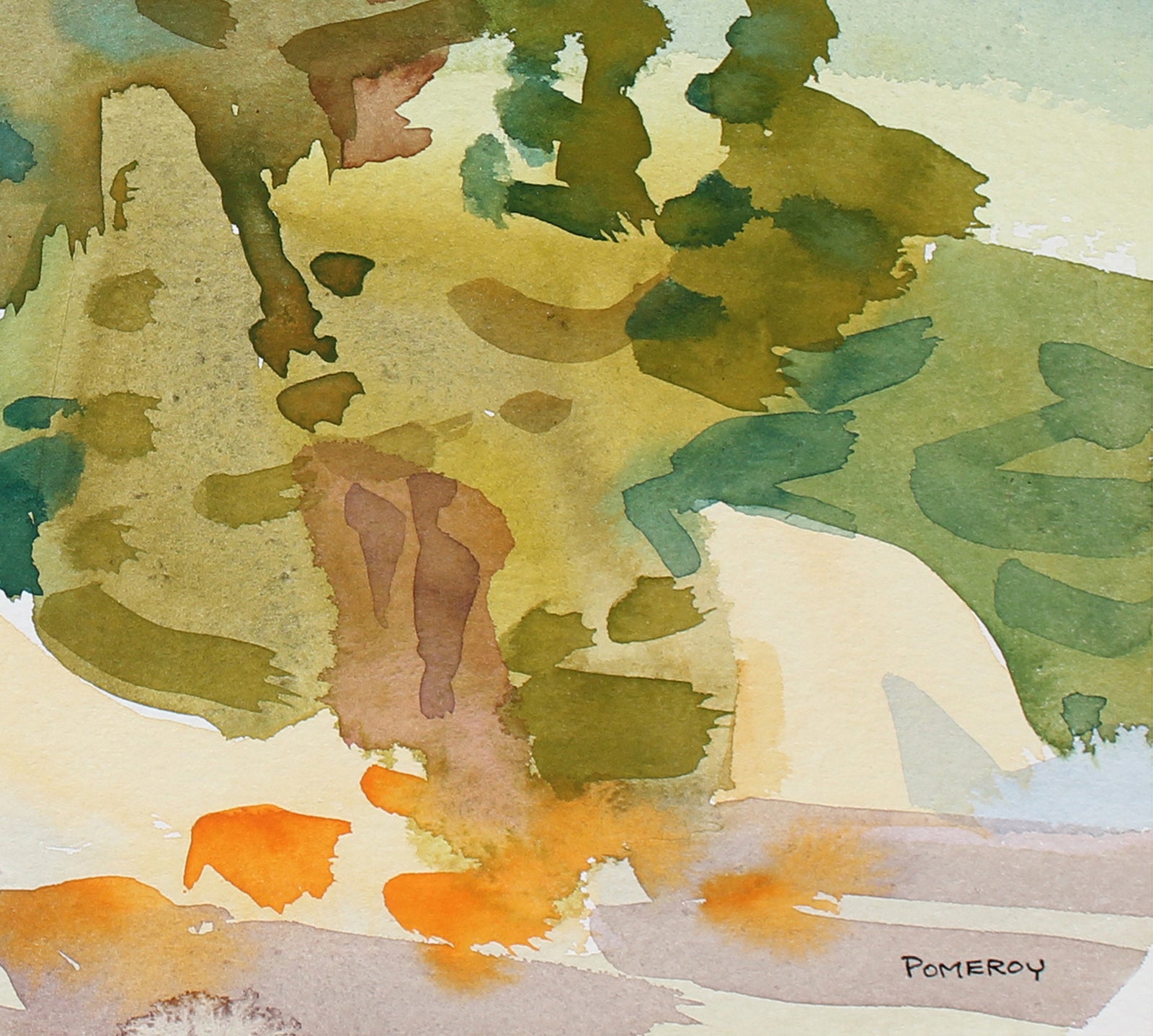 <i>Silver Lake II</i> <br>2001 Watercolor <br><br>#93525