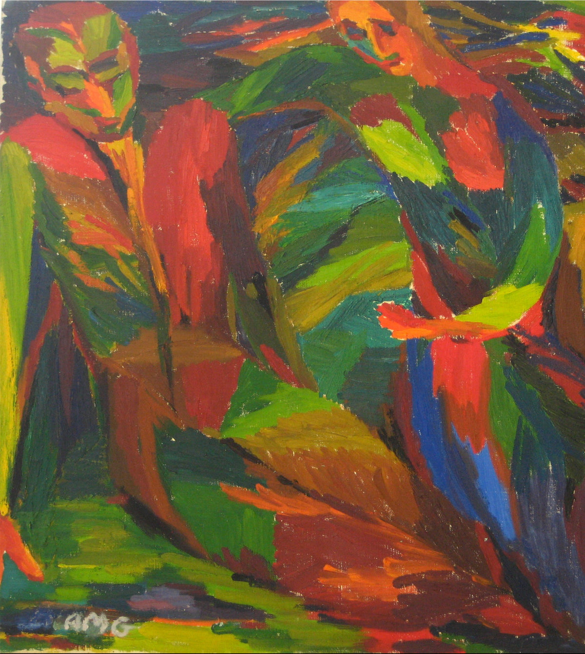 Anne Granick Painting - Lost Art Salon