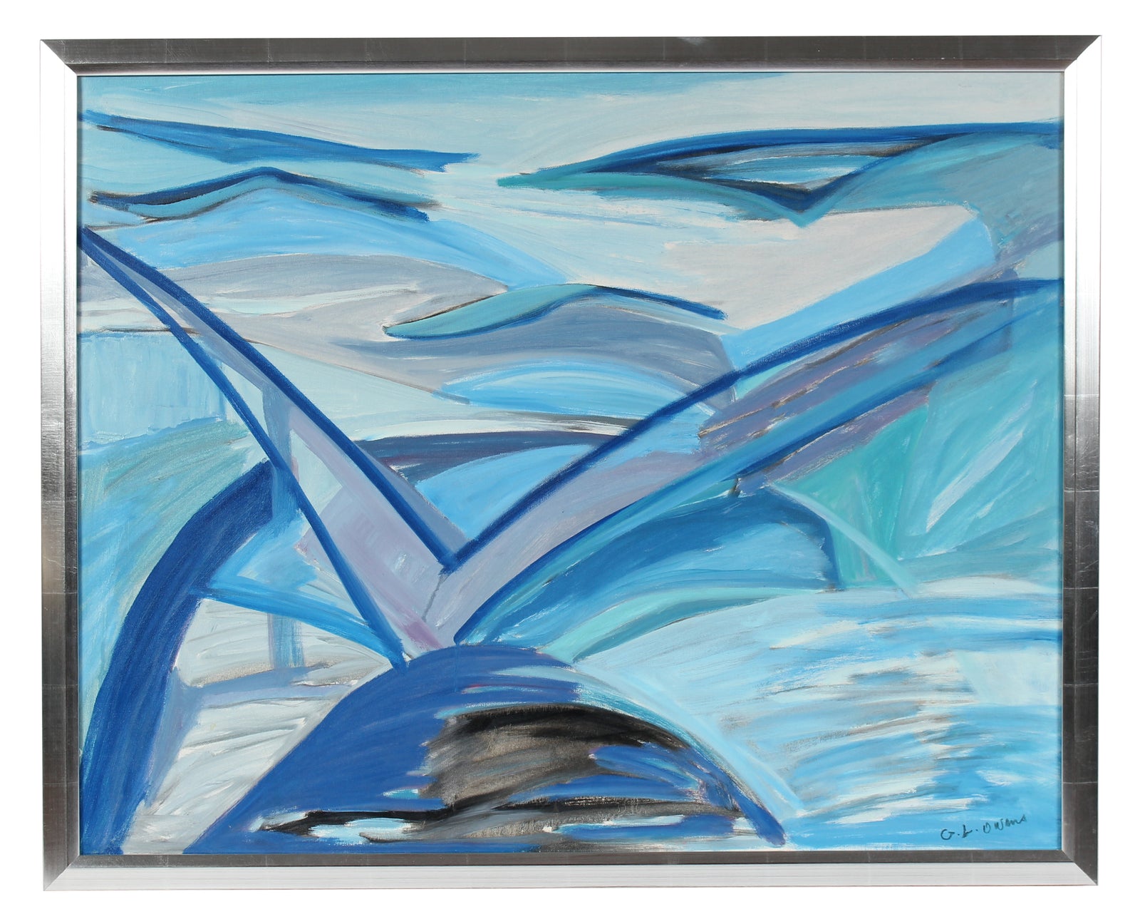 <i>La Mer</i> <br>1970s Oil <br><br>#94230