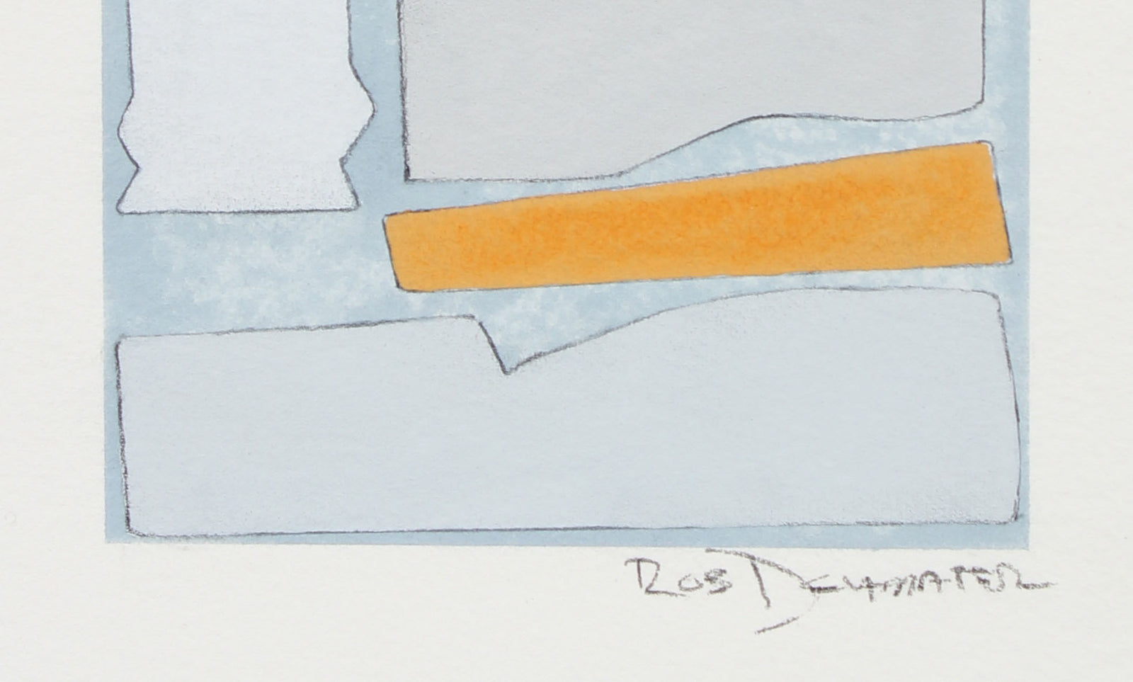 <i>Window of Orquevaux V </i><br>2017 Charcoal & Gouache <br><br>#95475