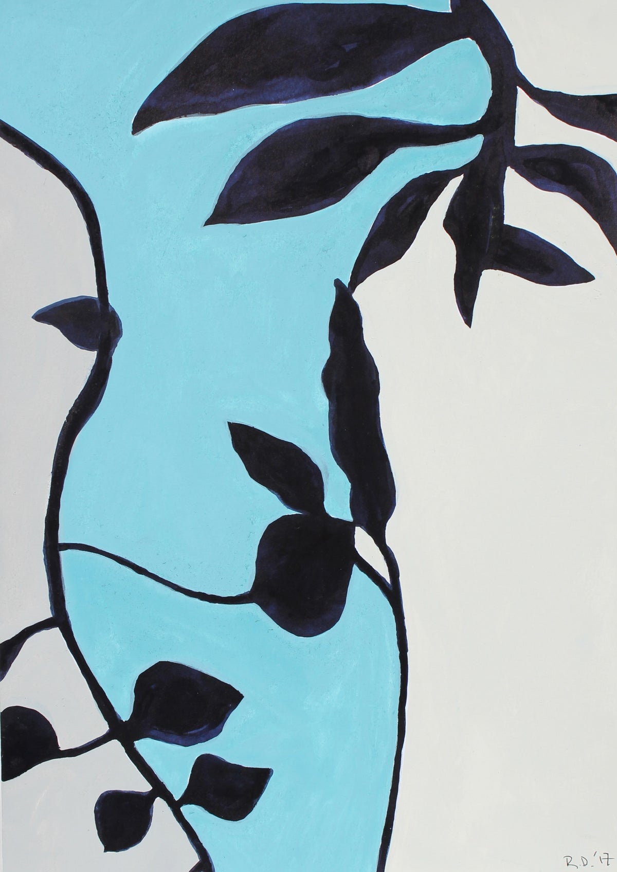 <i>Botanicals of Orquevaux II</i><br>2017 Gouache<br><br>#95483