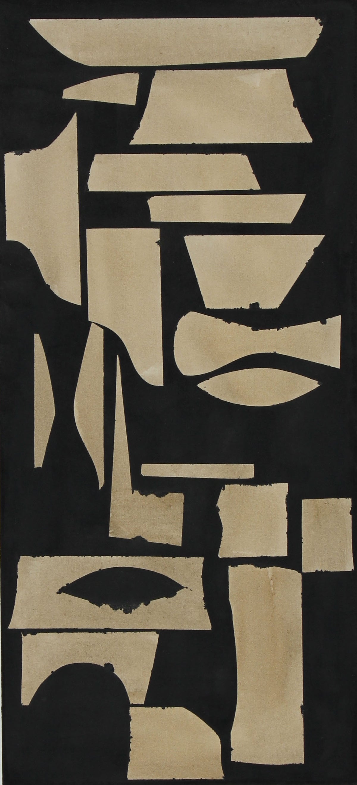 <i>Finial II</i><br>2017 Ink & Coffee<br><br>#95660