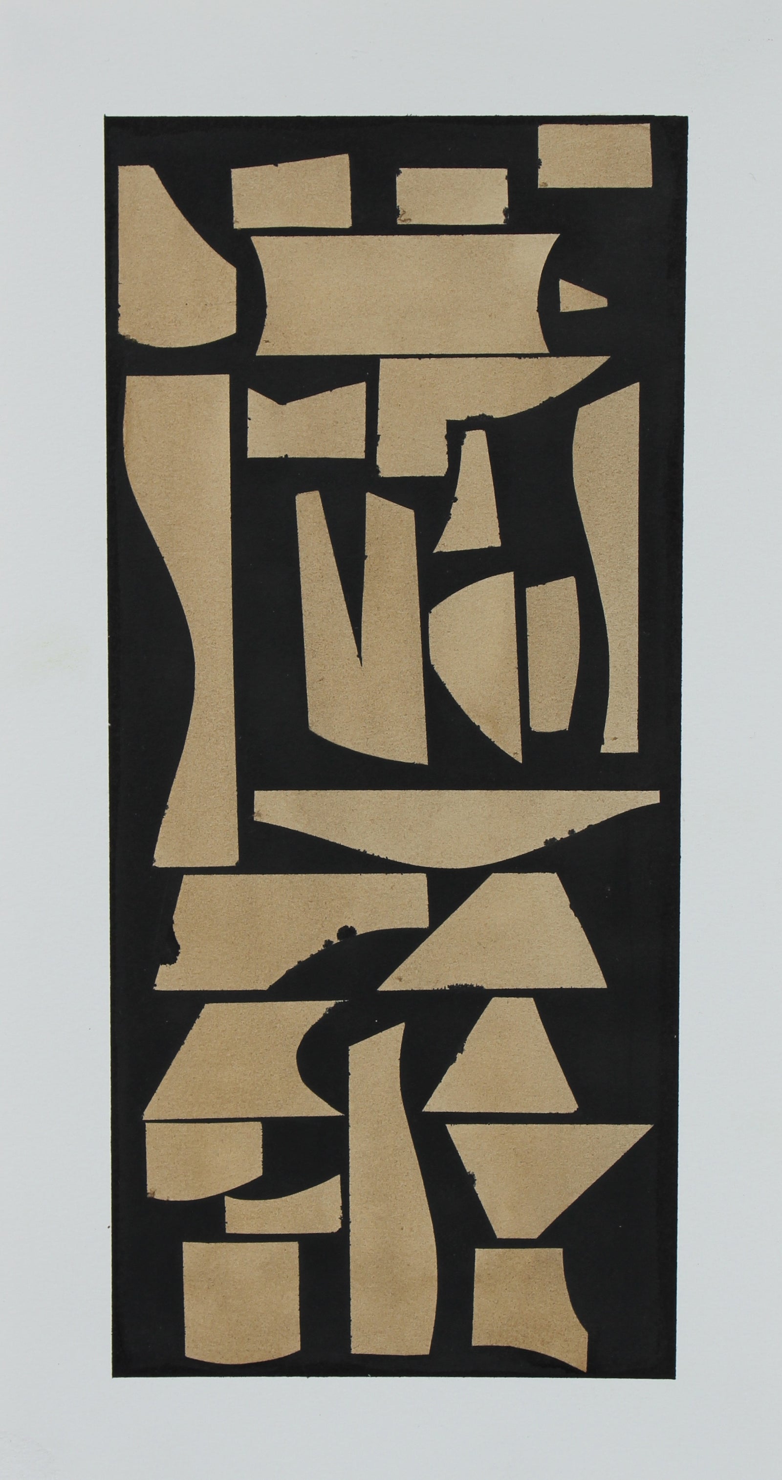 <i>Finial I</i><br>2017 Ink & Coffee<br><br>#95662