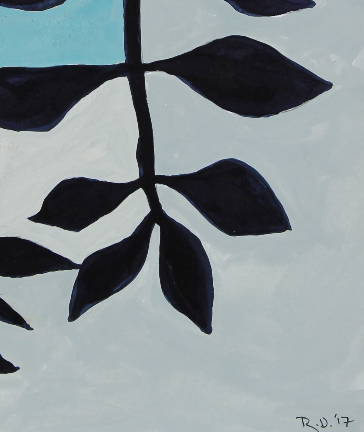 <i>Botanicals of Orquevaux III</i><br>2017 Gouache<br><br>#95675