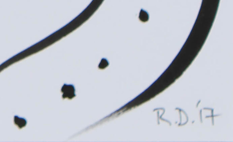 <i>Faces of the Musee d'Orsay VIII</i><br>2017 Ink Portrait<br><br>#95706