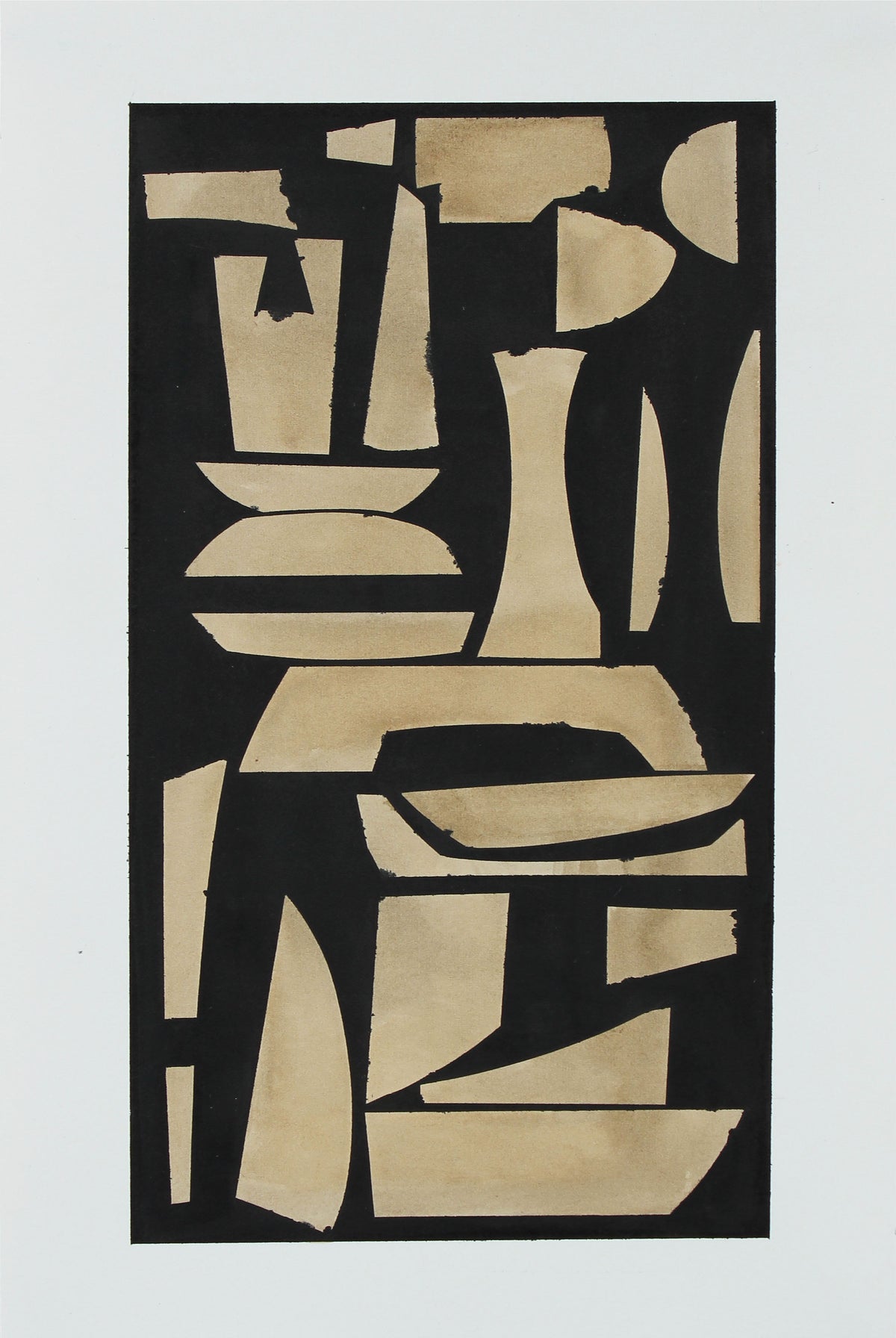 <i>Finial VI</i><br>2017 Ink & Coffee<br><br>#95719