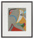 Bright Abstract in Oil Pastel<br>November 4, 1972<br><br>#72091
