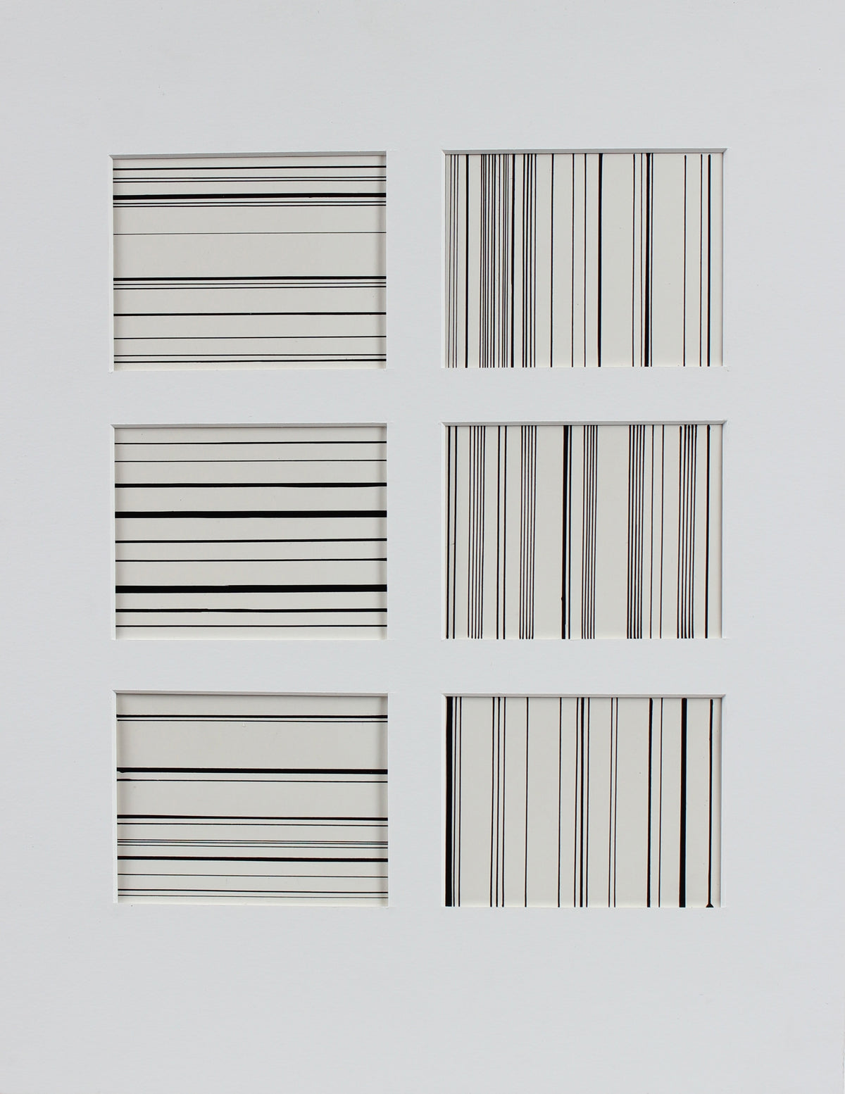 Petit Monochromatic Linear Vignettes <br>1967 Ink <br><br>#96729