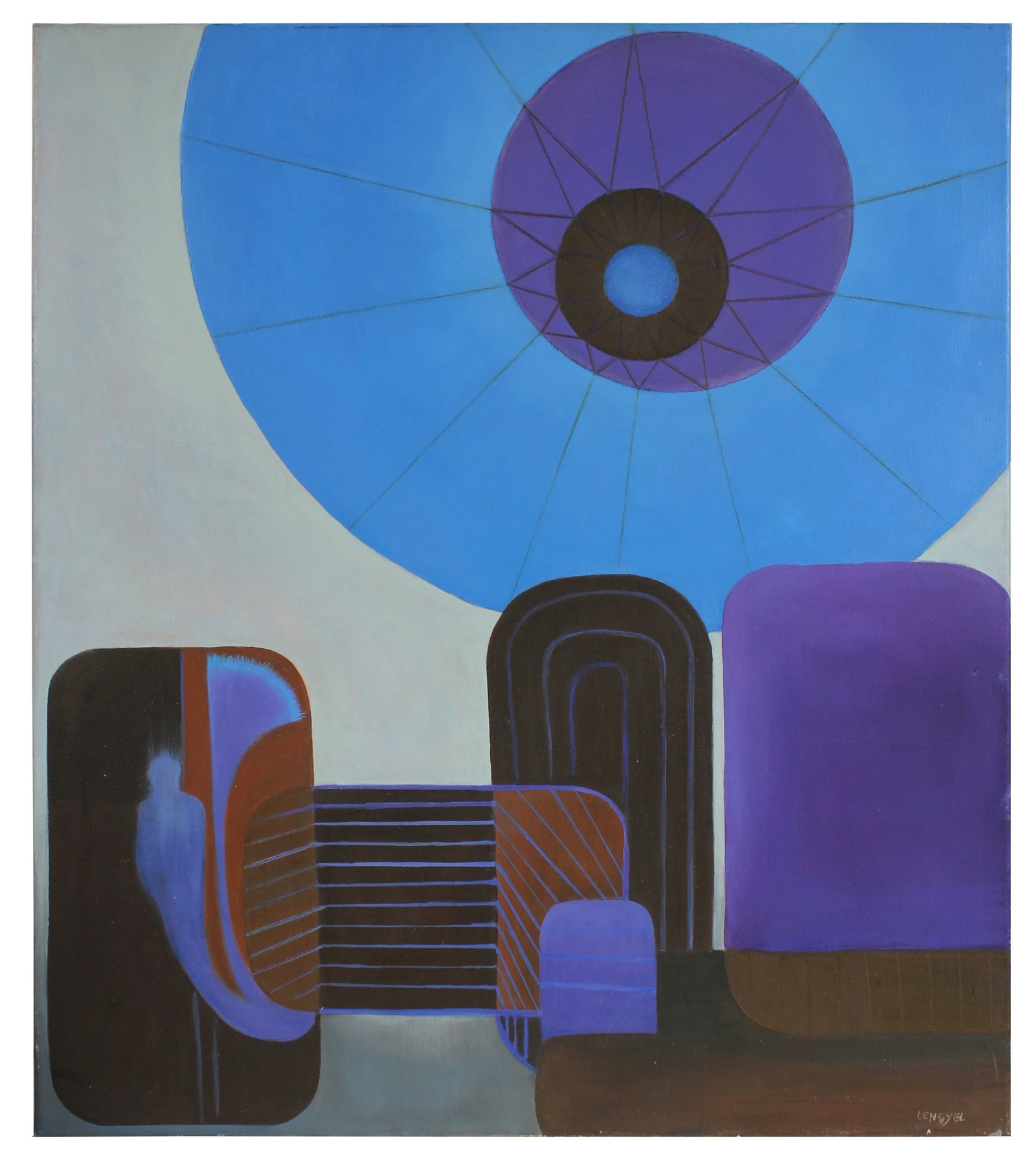 <i>Urbanus Helios</i><br>2013 Oil Abstract<br><br>#96792