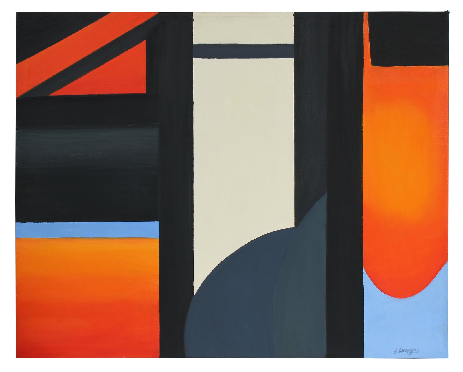 <i>Intersection</i><br>2012 Oil Abstract<br><br>#96796