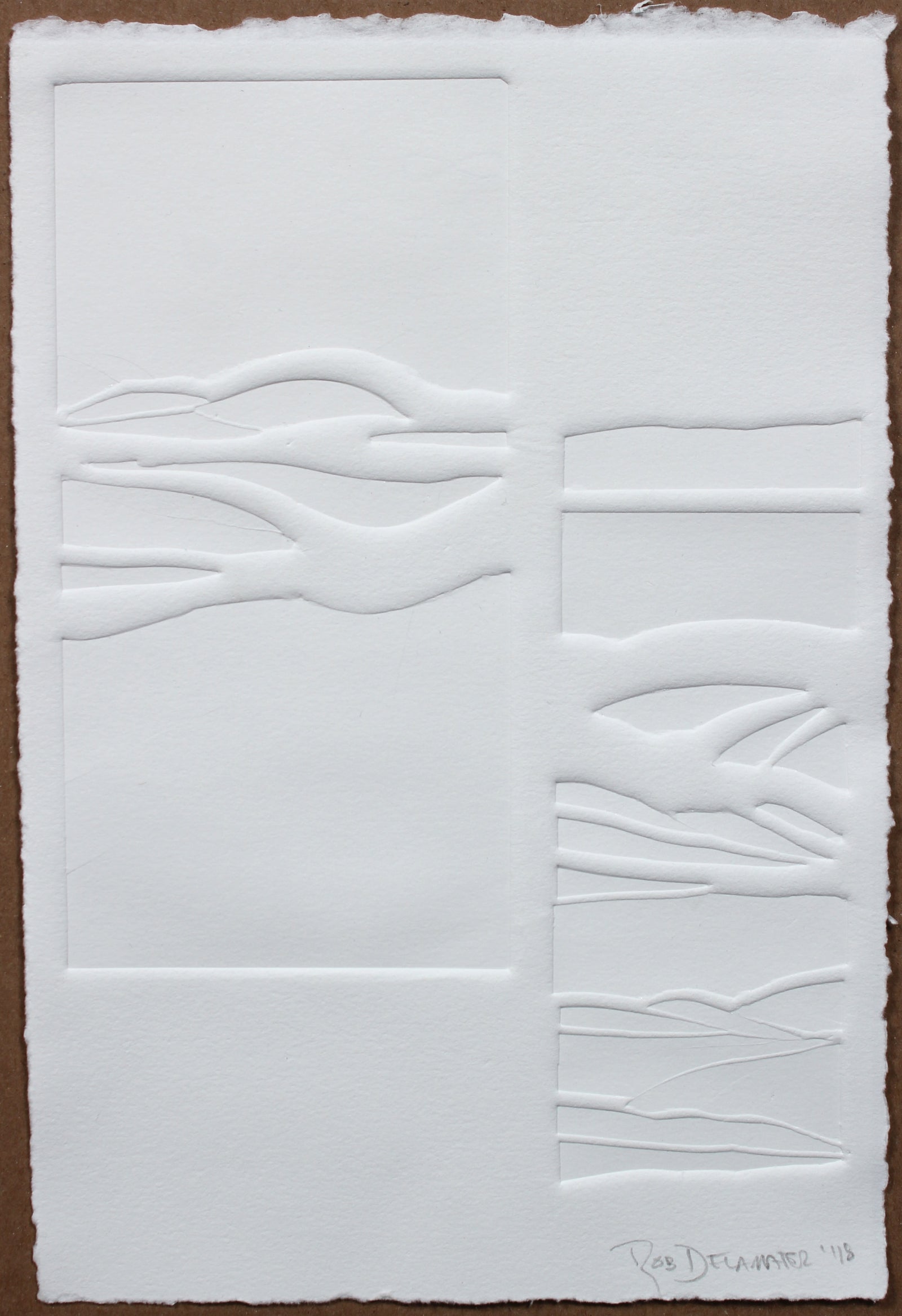 <i>Composite Landscape II</i><br>2018 Blind Embossing<br><br>#99107