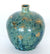 Teal Ceramic with Golden Stars<br>Mid Century<br><br>#19917