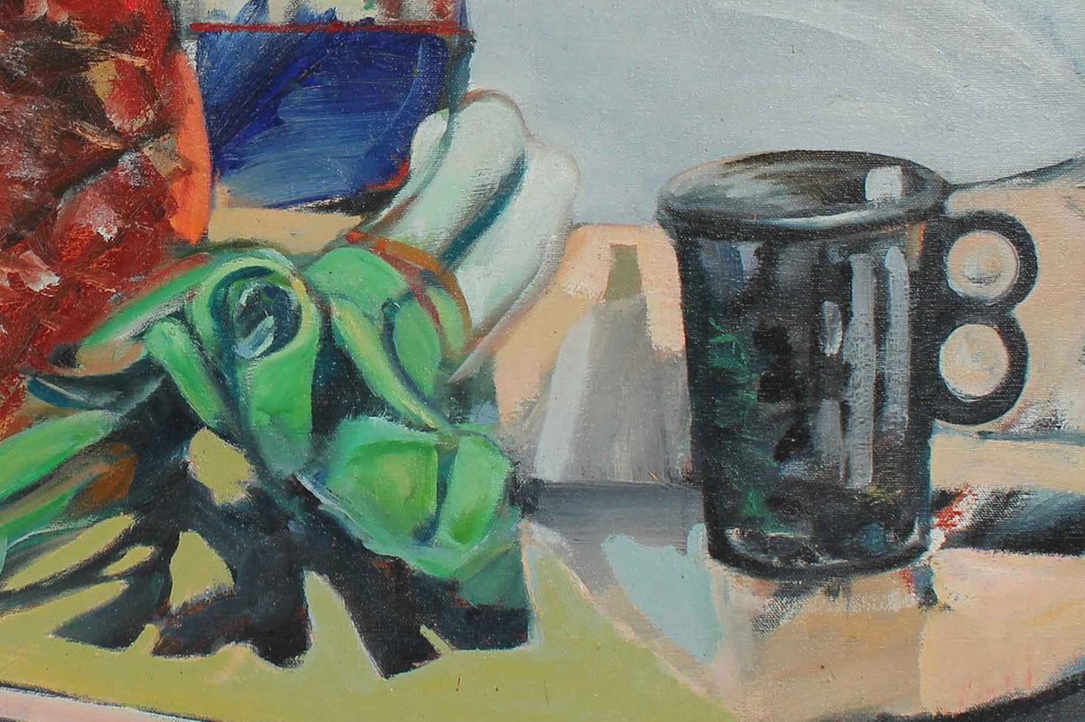 <i>Still Life with Pineapples</i><br>1975 Oil<br><br>#A3218