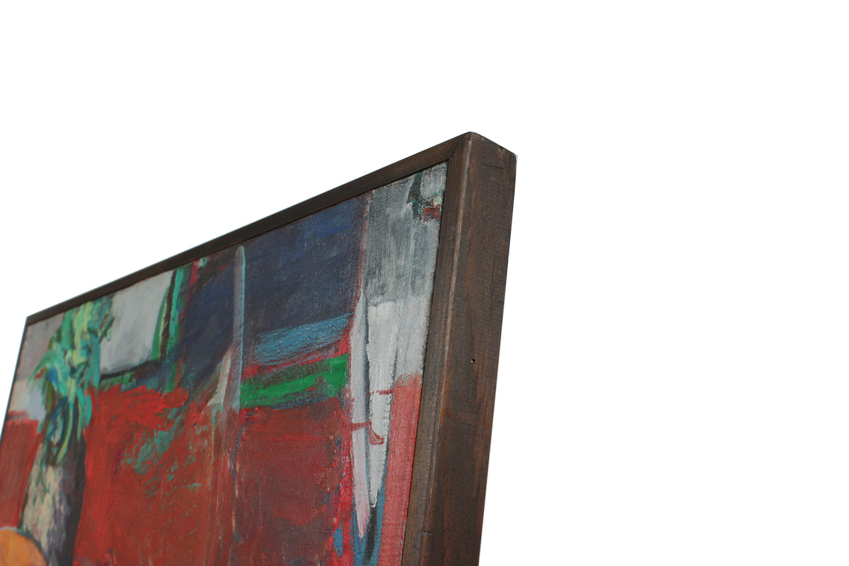 <i>Squash</i> <br>1970s Oil <br><br>#A3226