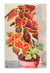 Potted Fern Watercolor<br>Mid-Late 20th Century<br><br>#A3614