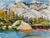 <i>At Bull Run Lake</i> <br>1987 Watercolor <br><br>#A3626
