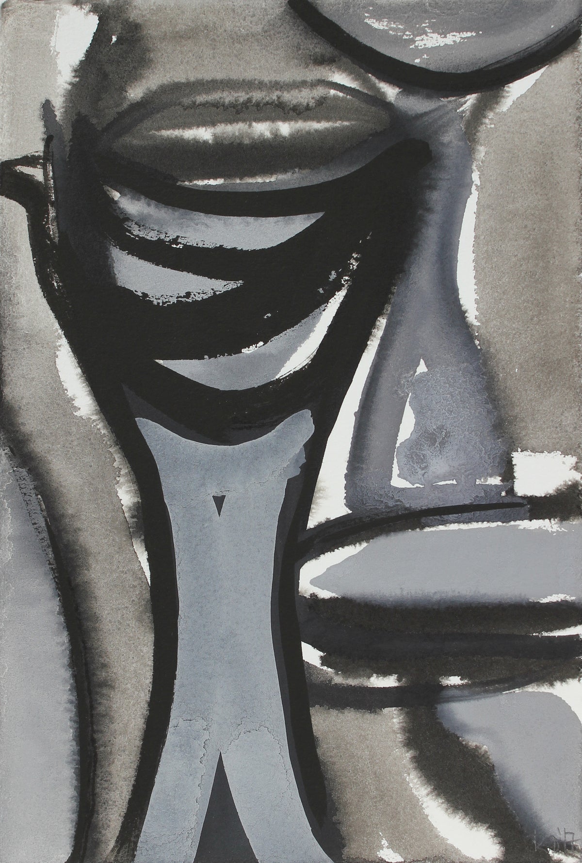 <i>Vessel Still Life II</i><br>2017 Ink on Paper<br><br>#A3748