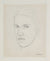 Portrait Sketch of a Man <br>1928-36 Graphite <br><br>#9567