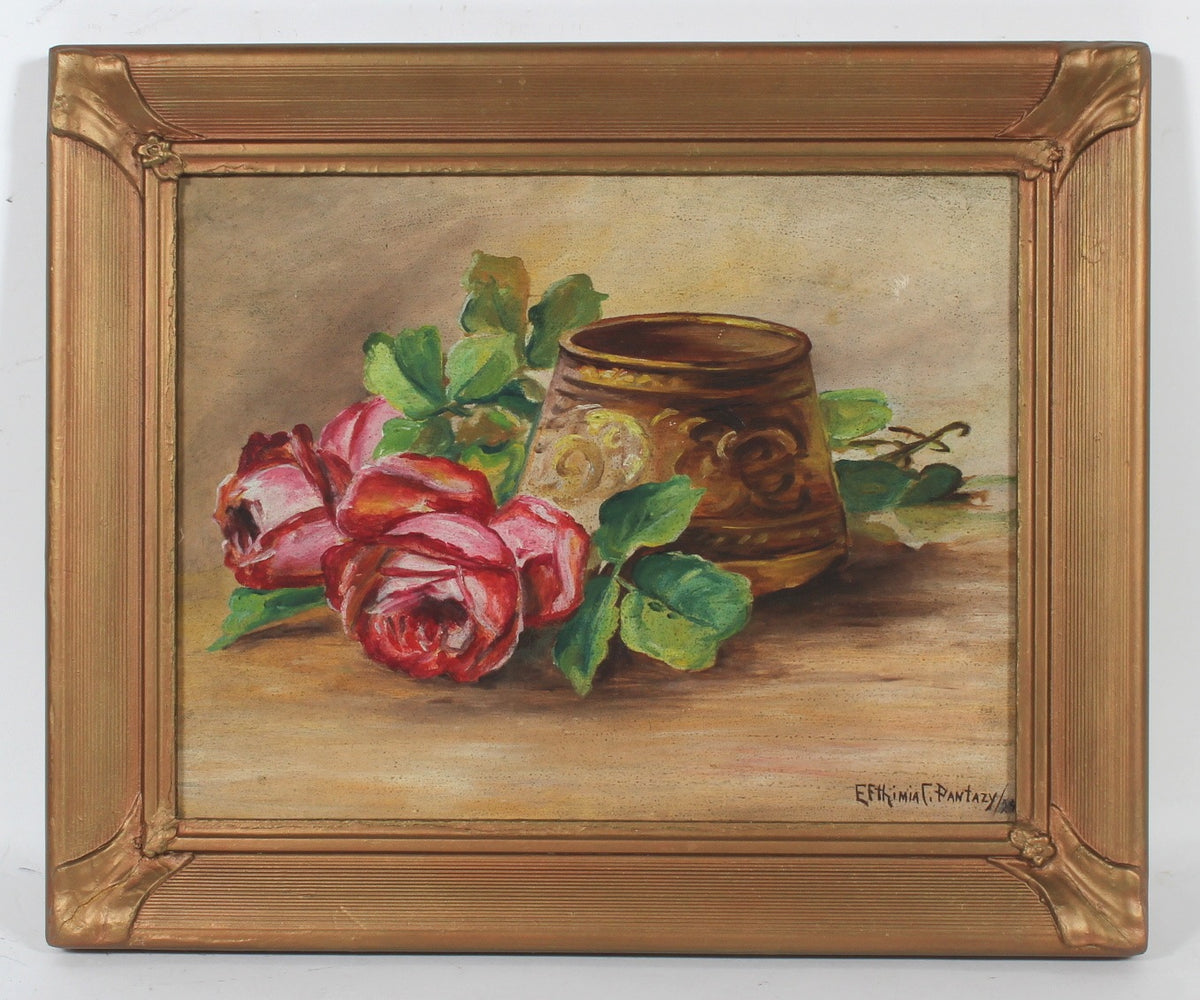 Still Life with Pink Roses &lt;br&gt;1929 Oil &lt;br&gt;&lt;br&gt; #53832