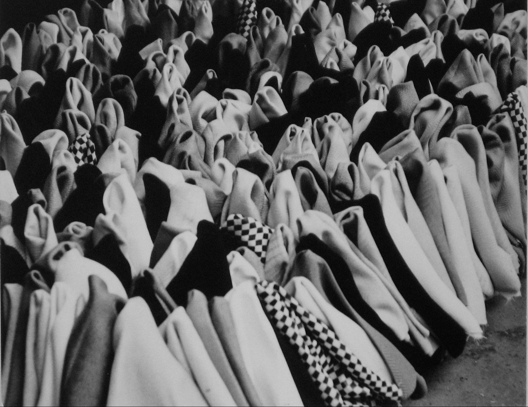 Rolled Fabric in an Istanbul Marketplace <br>1960s Photograph <br><br>#12161