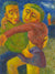 <i>Man and Woman</i> <br>1955 Oil <br><br>#13934