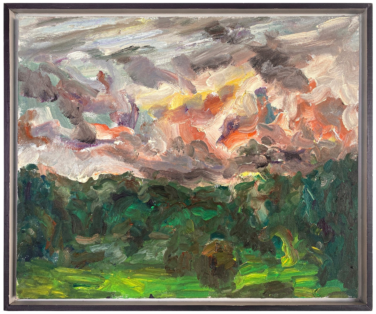 <I>Dusk</I> <br>1992 Oil on Canvas <br><br>#Z0001