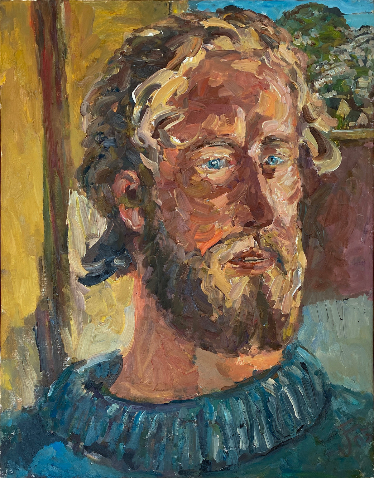 <I>Noel Bouchi</I> <br>2005 Oil on Canvas <br><br>#Z0004