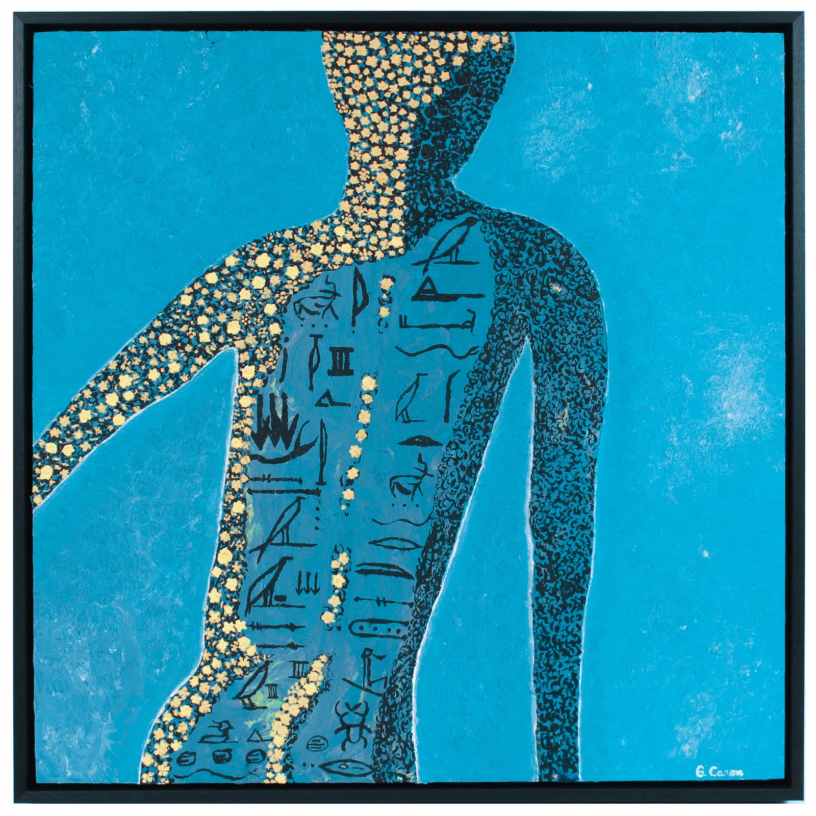 <i>Goldfields</i>, Self-Portrait <br>2019 Oil <br><br>#A7827